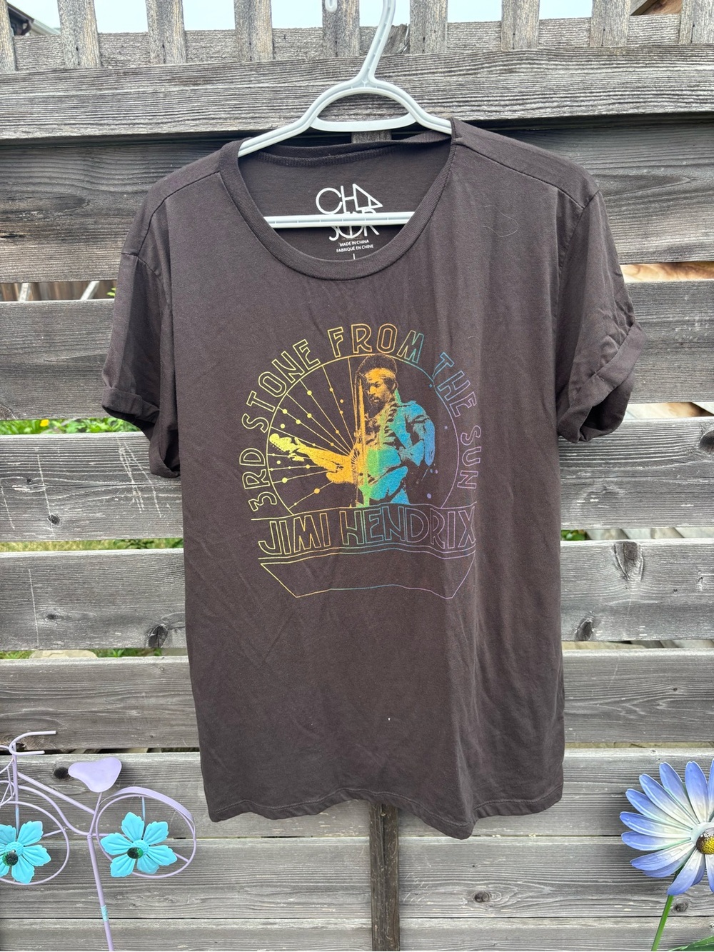 Jimi Hendrix Graphic Tee - Black Vintage Band Shirt